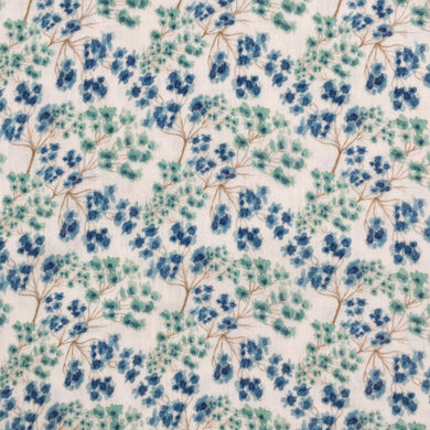 Printed Double Gauze Arles Blue