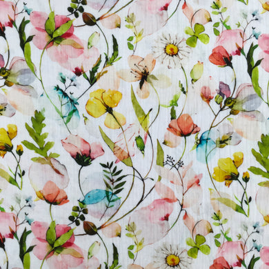 Printed Double Gauze Troyes Multi