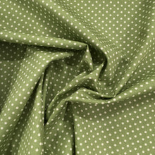 Load image into Gallery viewer, Green Spot Poplin Print
