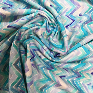 Florence Teal Viscose Jersey