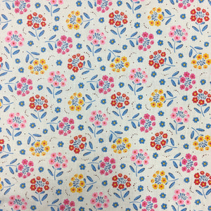 Floral Spring Polycotton Print