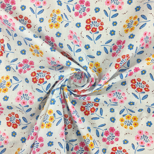 Floral Spring Polycotton Print