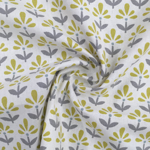 Fleur Chartreuse/Charcoal