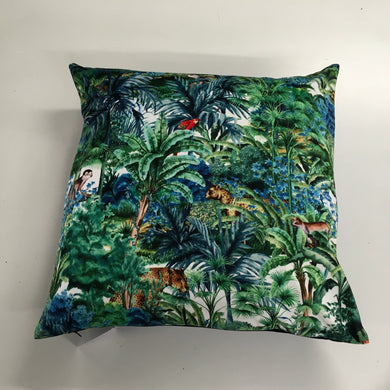 Tropical Jungle Cushion Cover 18”