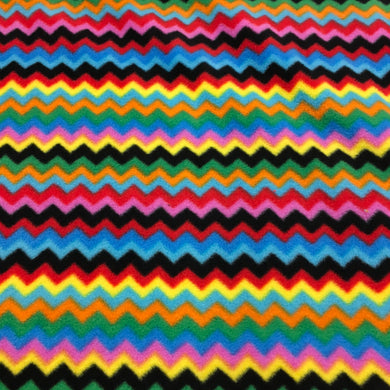 Multi Chevron Anti Pil Fleece