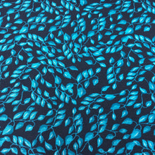 Load image into Gallery viewer, Turquoise Leaf Digital Print Jersey