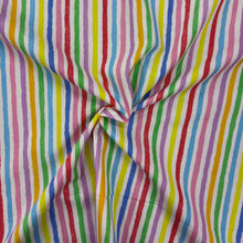 Load image into Gallery viewer, Cotton Poplin Candy Stripe Multi