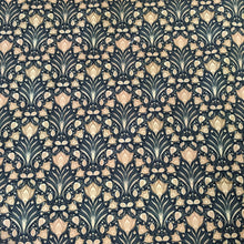 Load image into Gallery viewer, Flower Brown Corduroy print