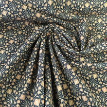 Load image into Gallery viewer, Flower Brown Corduroy print