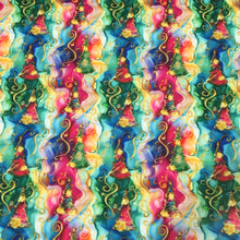 Load image into Gallery viewer, Polycotton Twinkle Trees Print