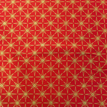 Load image into Gallery viewer, Xmas Stars Red- Christmas Print 🎄