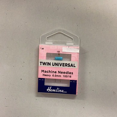 6.0mm Twin Universal Machine Needles