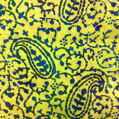 Yellow/Blue Batik