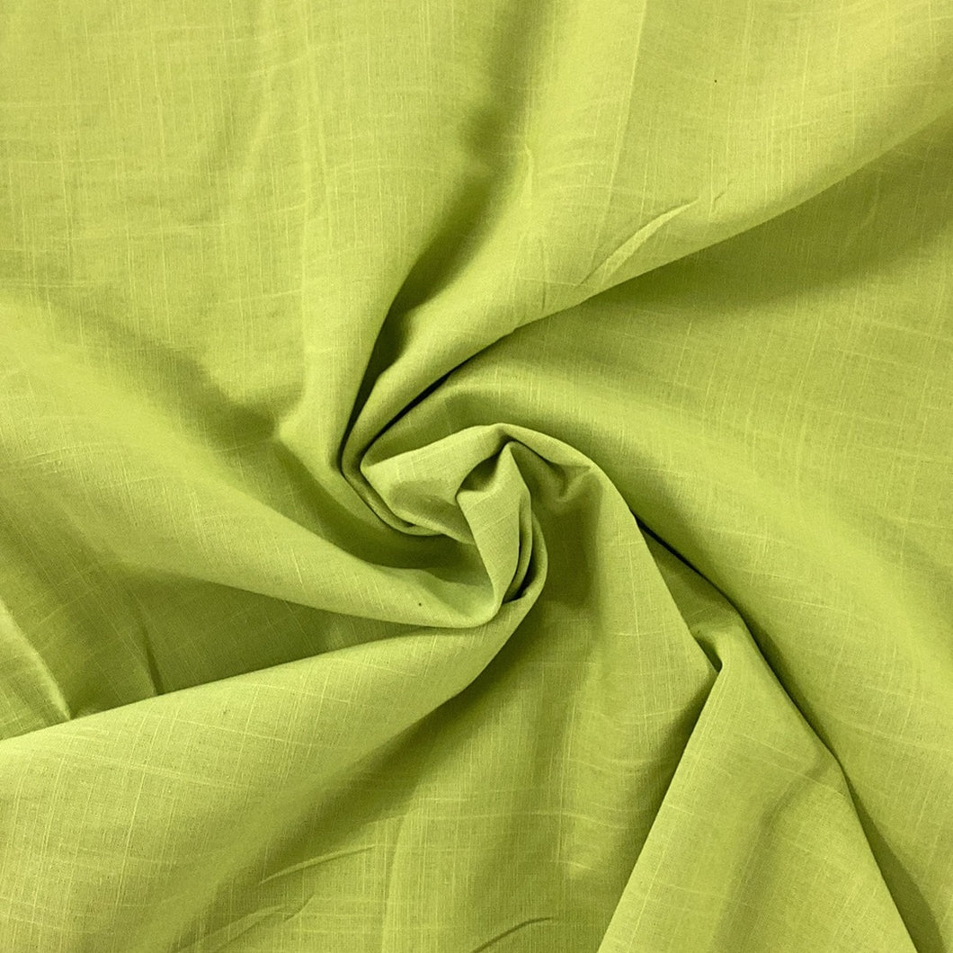 Chartreuse Linen Look