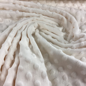 Ivory Dimple Fleece