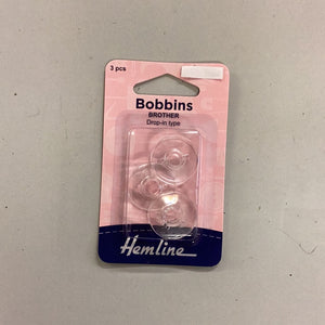Bobbins for Brother -  Plastic Drop in type