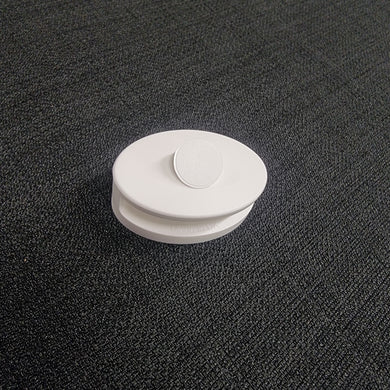 White Plastic Child Safety Cleat for Chain/Cord Louvolite