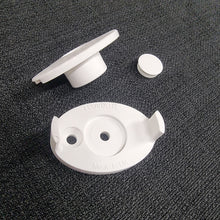 Load image into Gallery viewer, White Plastic Child Safety Cleat for Chain/Cord Louvolite