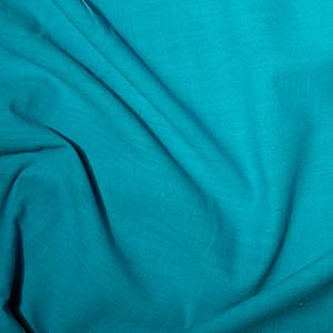 Turquoise Linen Look