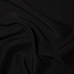 Black Dull Satin