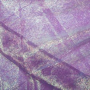 Purple Rainbow Organza