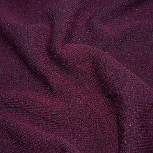 Load image into Gallery viewer, Burgundy Sparkle Knit