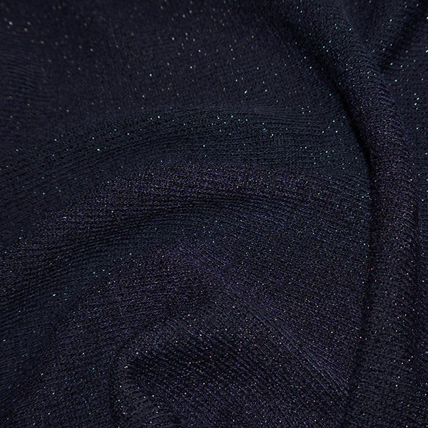 Navy Sparkle Knit