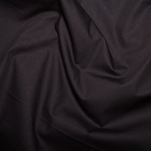 Black Cotton Poplin