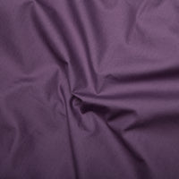 Plum Plain Cotton Poplin