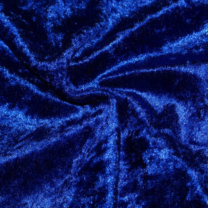 Royal Blue Crush Velour