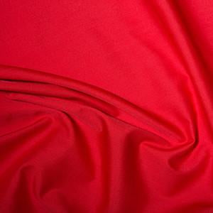 Red Polycotton