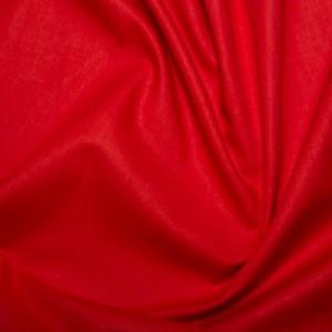 Red Polycotton Sheeting