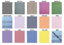 Load image into Gallery viewer, Navy 1/4&quot; Checks Gingham