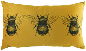 Gold Bee Cushion