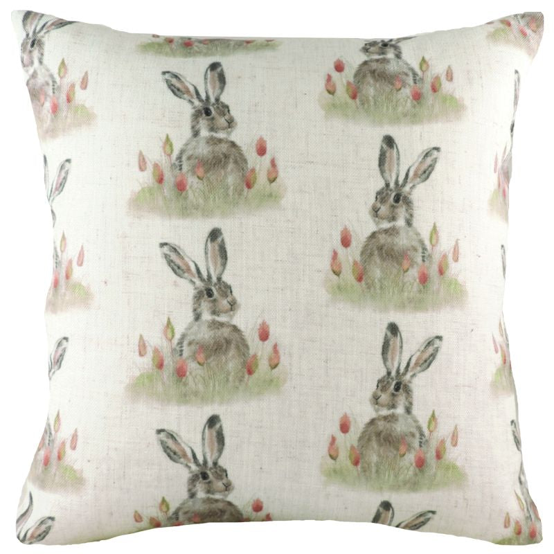 Hedgerow Hare Repeat Cushion