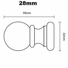 Load image into Gallery viewer, Honister Wood Pole with Rings - SBFabrics