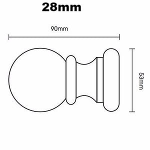 Honister Wood Pole with Rings - SBFabrics