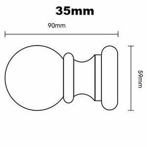 Honister Wood Pole with Rings - SBFabrics