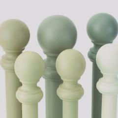 Honister Wood Pole with Rings - SBFabrics