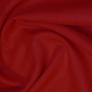Dark red Washed Linen-Handle