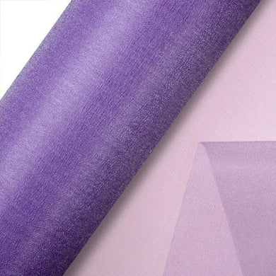 Lilac Plain Organza