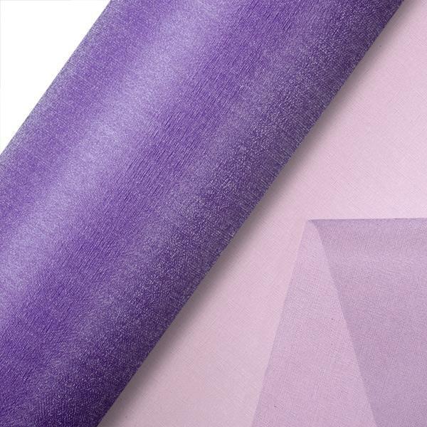Lilac Plain Organza