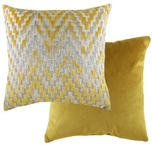 Gold Chevron Marrakesh Cushion