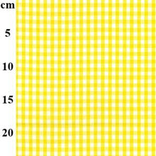Load image into Gallery viewer, Yellow 1/4&quot; Checks Gingham