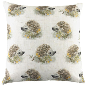 Woodland Hedgehog Repeat Cushion