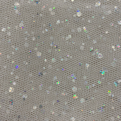 White Sequin Net