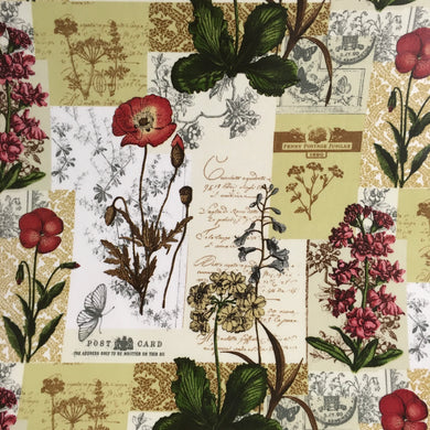 Wildflower Cinnamon PVC