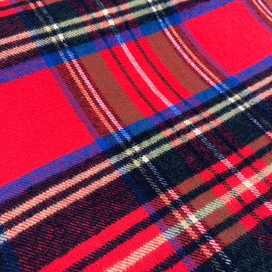 Red/Black Cotton Check