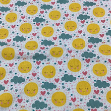 Load image into Gallery viewer, Sunshine smiles Polycotton Print