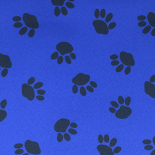 Load image into Gallery viewer, Blue Paws PU Coated Print